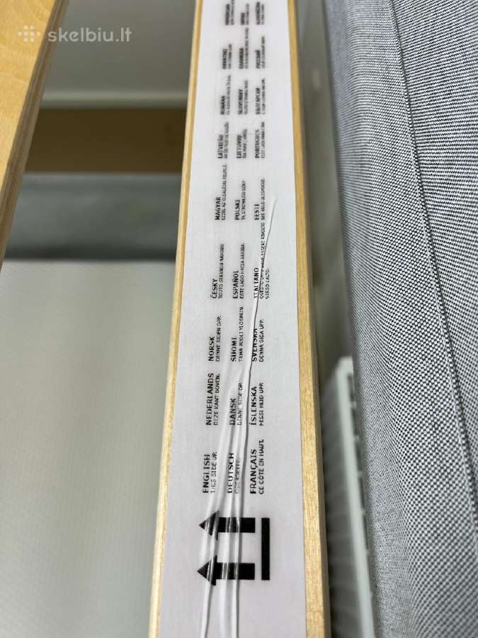 Ikea dviaukštė lova su grotelėmis - nuotraukos Nr. 4