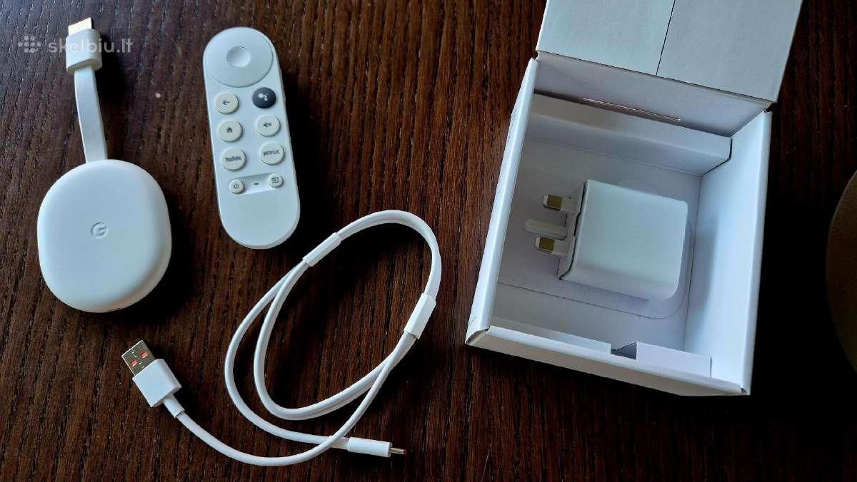 Google Chromecast 4k media grotuvas - nuotraukos Nr. 2