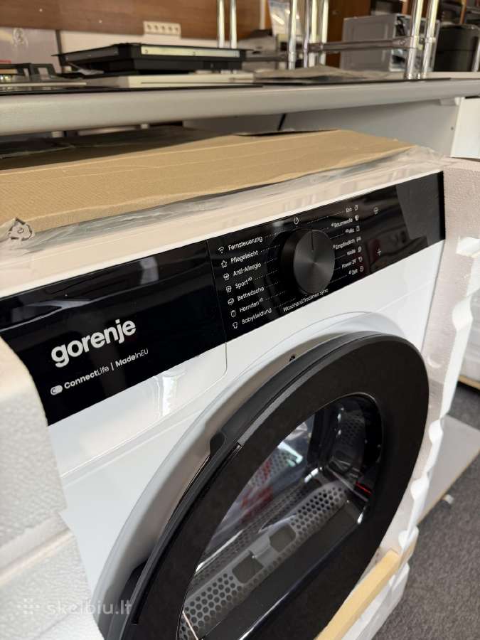 Gorenje 9 kg šilumos siurblio džiovyklės, inverter - nuotraukos Nr. 3
