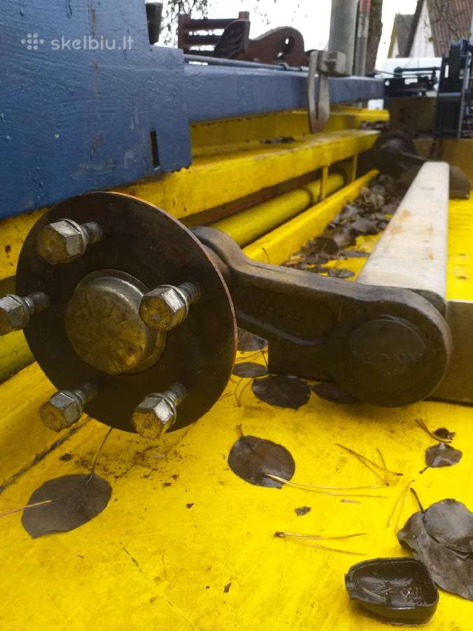 Torsionas knot asys 1500kg kelimo galia platus - nuotraukos Nr. 2
