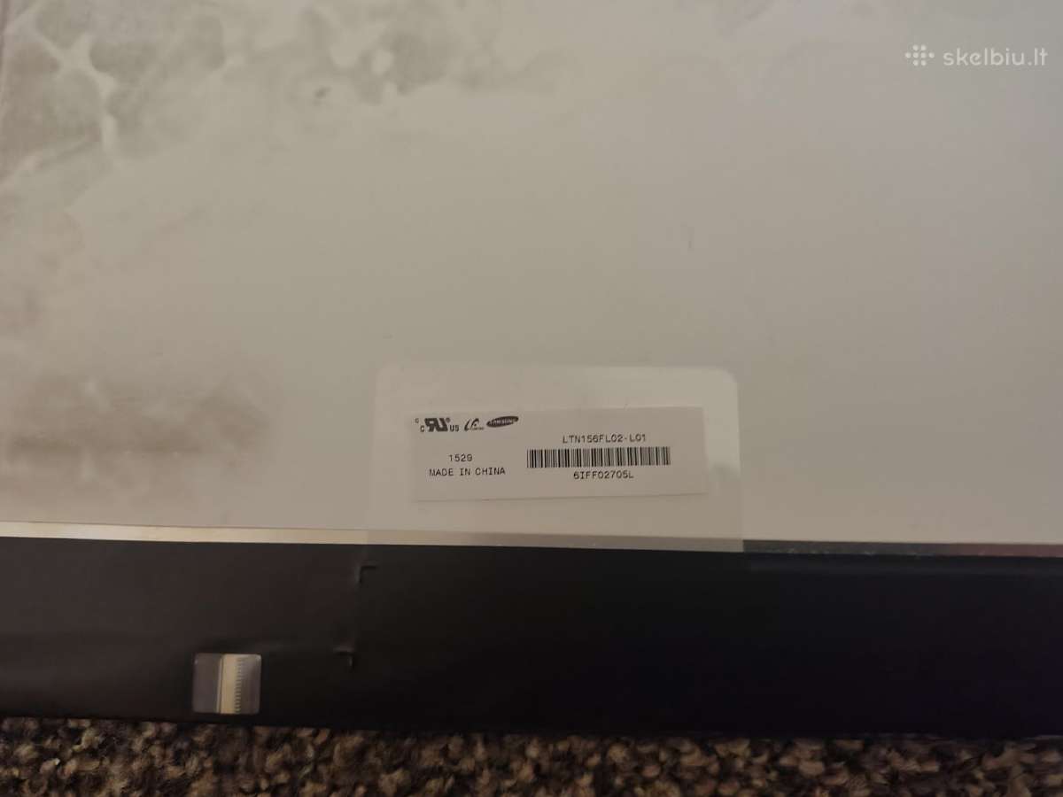 Ekrano matrica Samsung Ltn156fl02-l01 4k Uhd - nuotraukos Nr. 3