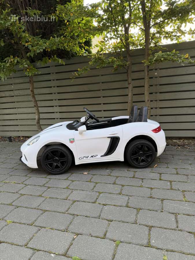 Vaikiškas elektromobilis XXL Porsche - nuotraukos Nr. 4