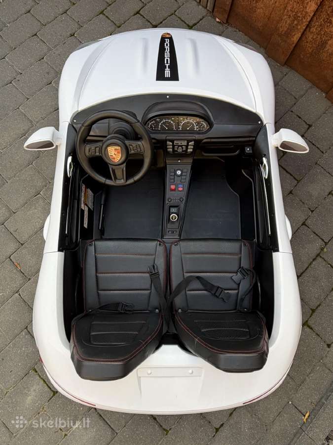 Vaikiškas elektromobilis XXL Porsche - nuotraukos Nr. 8