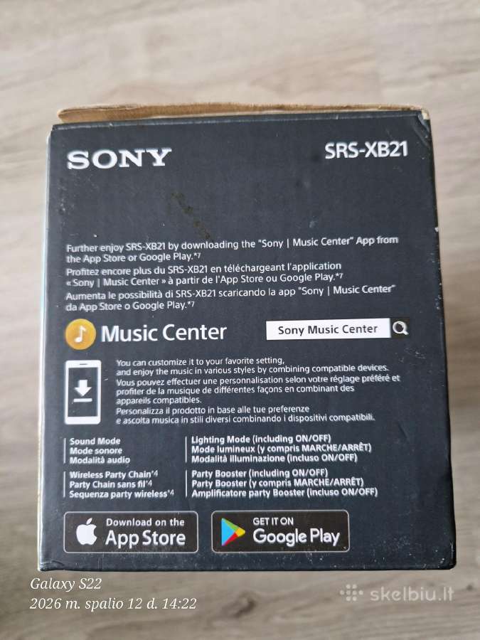Parduodu Sony Srs-xb21 Extra Bass kolonėlė. - nuotraukos Nr. 6