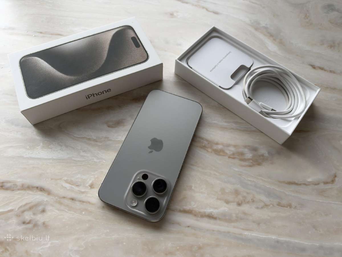 iPhone 15 pro 128gb - nuotraukos Nr. 2