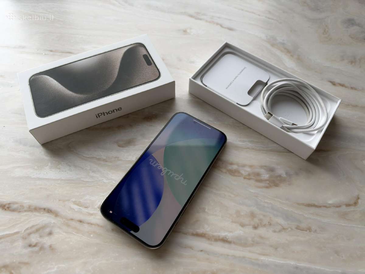 iPhone 15 pro 128gb - nuotraukos Nr. 3