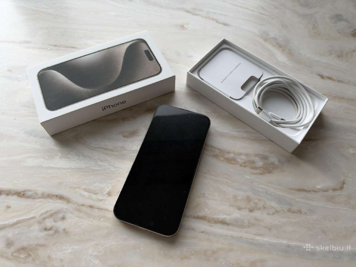 iPhone 15 pro 128gb - nuotraukos Nr. 4