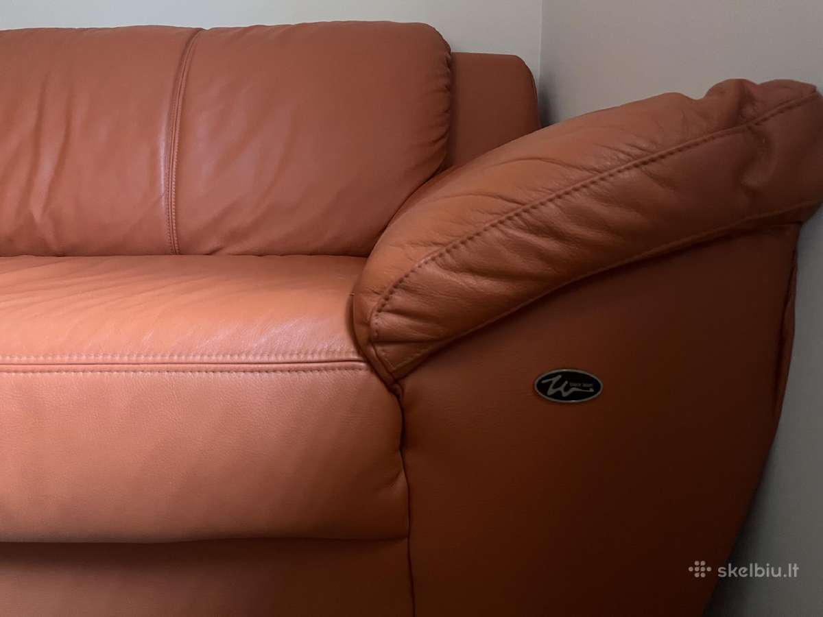 Parduodu odinę sofa - nuotraukos Nr. 2