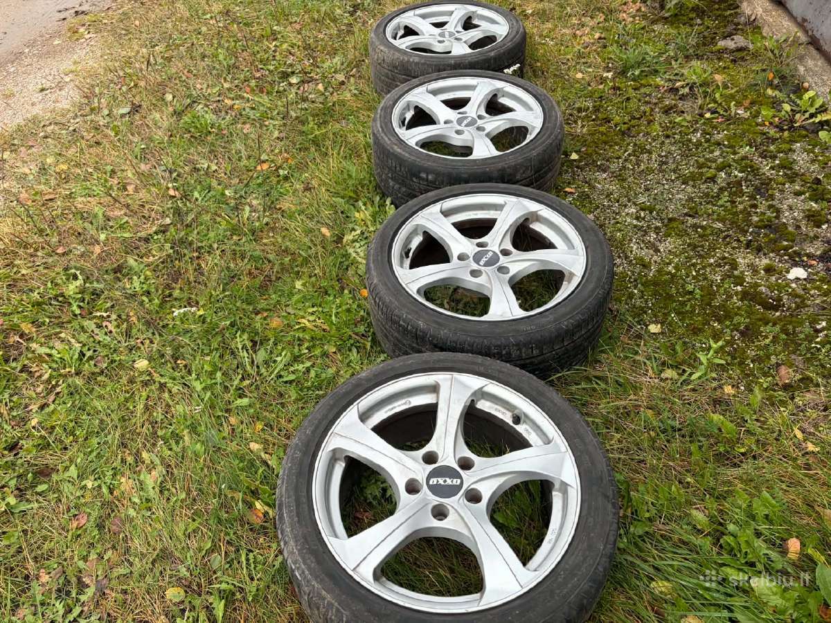 R18 Oxxo Wheels ratlankiai 5x120, 8j – Bmw E60 - nuotraukos Nr. 4