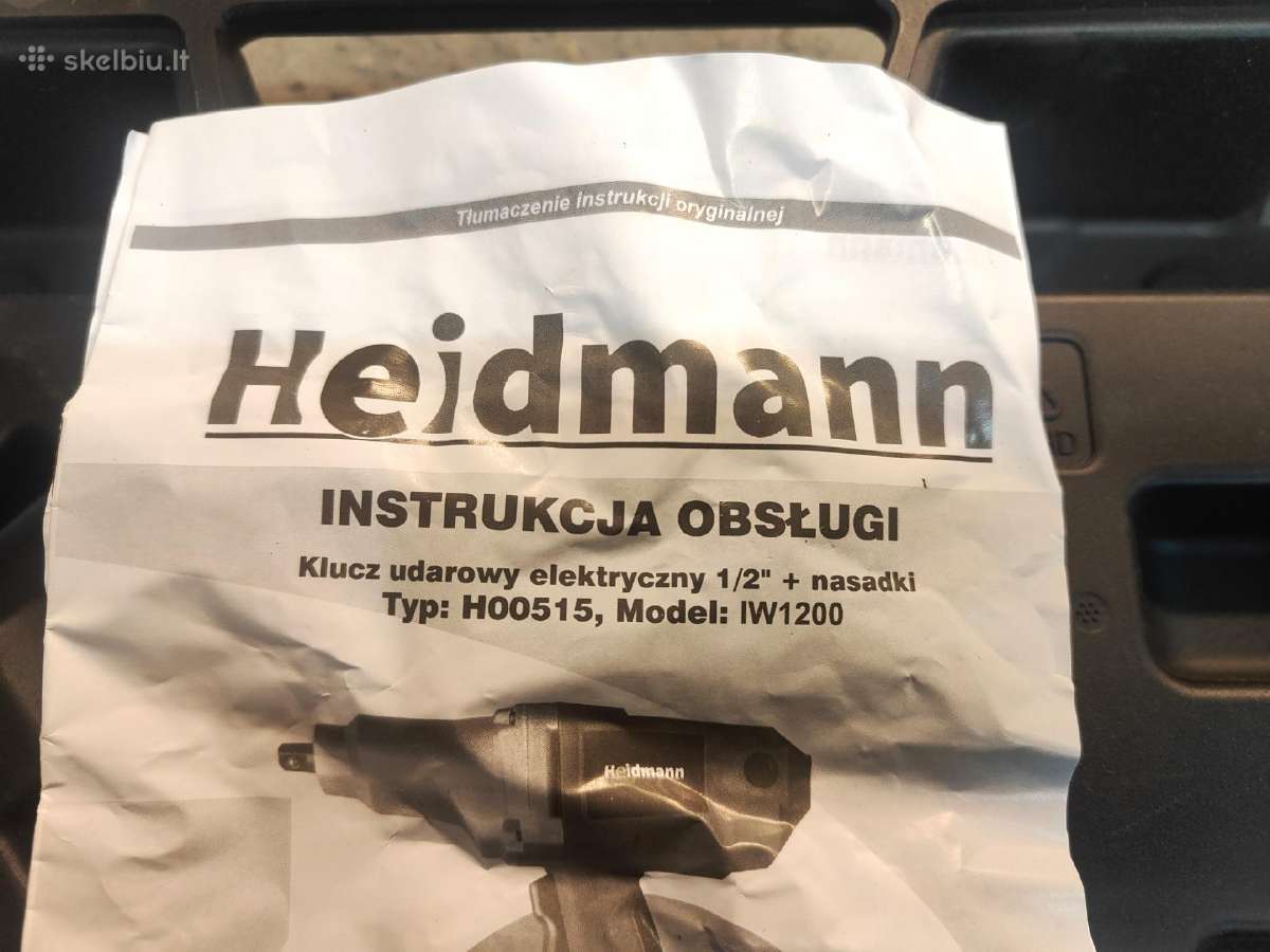Elektrinis Smūginis Veržliasūkis - nuotraukos Nr. 2