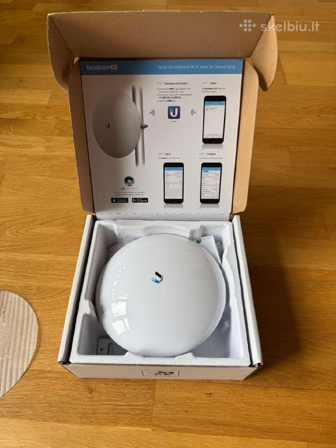 Wi-fi antenos Ubiquity Nanobeam Ac (nbe-2ac-13) - nuotraukos Nr. 3