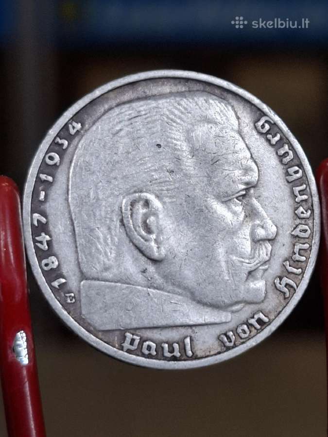Vokietija 1936-1939 2 Markės - nuotraukos Nr. 3