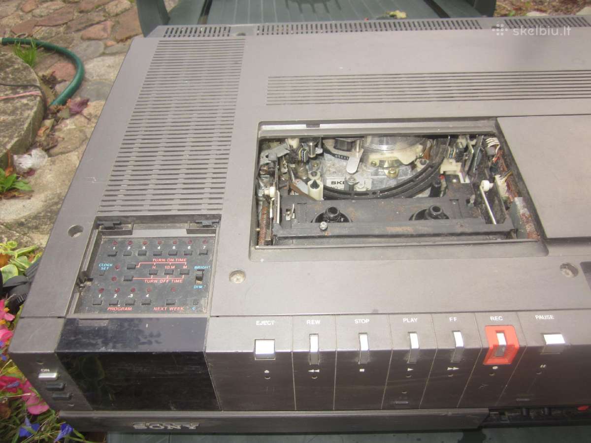 Sony Betamax SL-c7e - nuotraukos Nr. 2