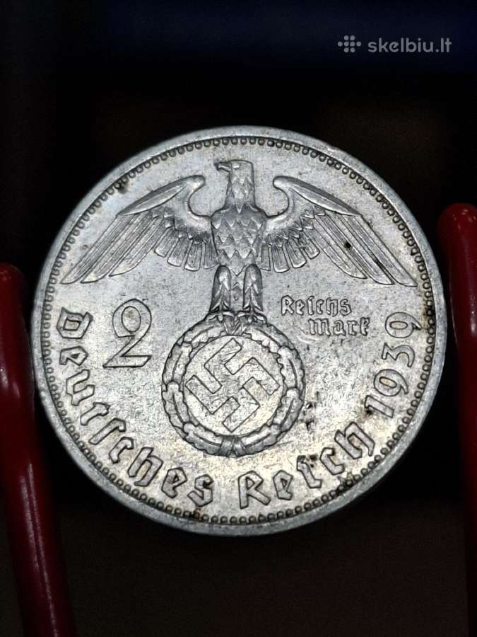 Vokietija 1936-1939 2 Markės - nuotraukos Nr. 6