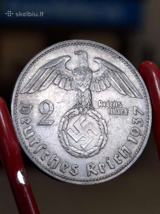 Vokietija 1936-1939 2 Markės - nuotraukos Nr. 8