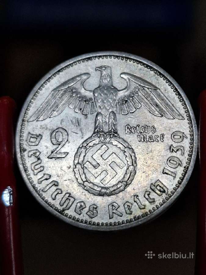 Vokietija 1936-1939 2 Markės - nuotraukos Nr. 10