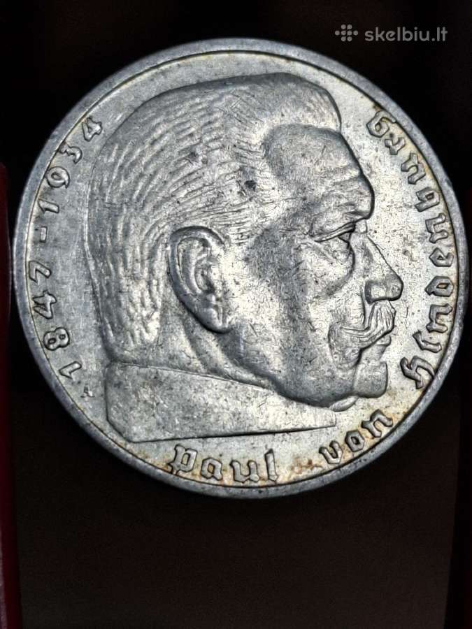 Vokietija 1936-1939 2 Markės - nuotraukos Nr. 11