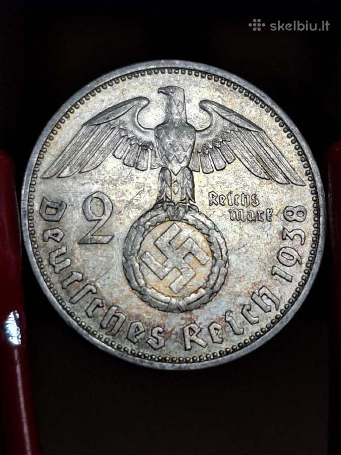 Vokietija 1936-1939 2 Markės - nuotraukos Nr. 12