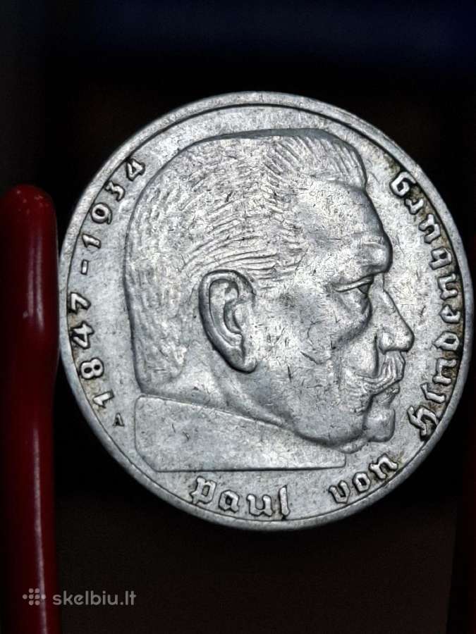 Vokietija 1936-1939 2 Markės - nuotraukos Nr. 13