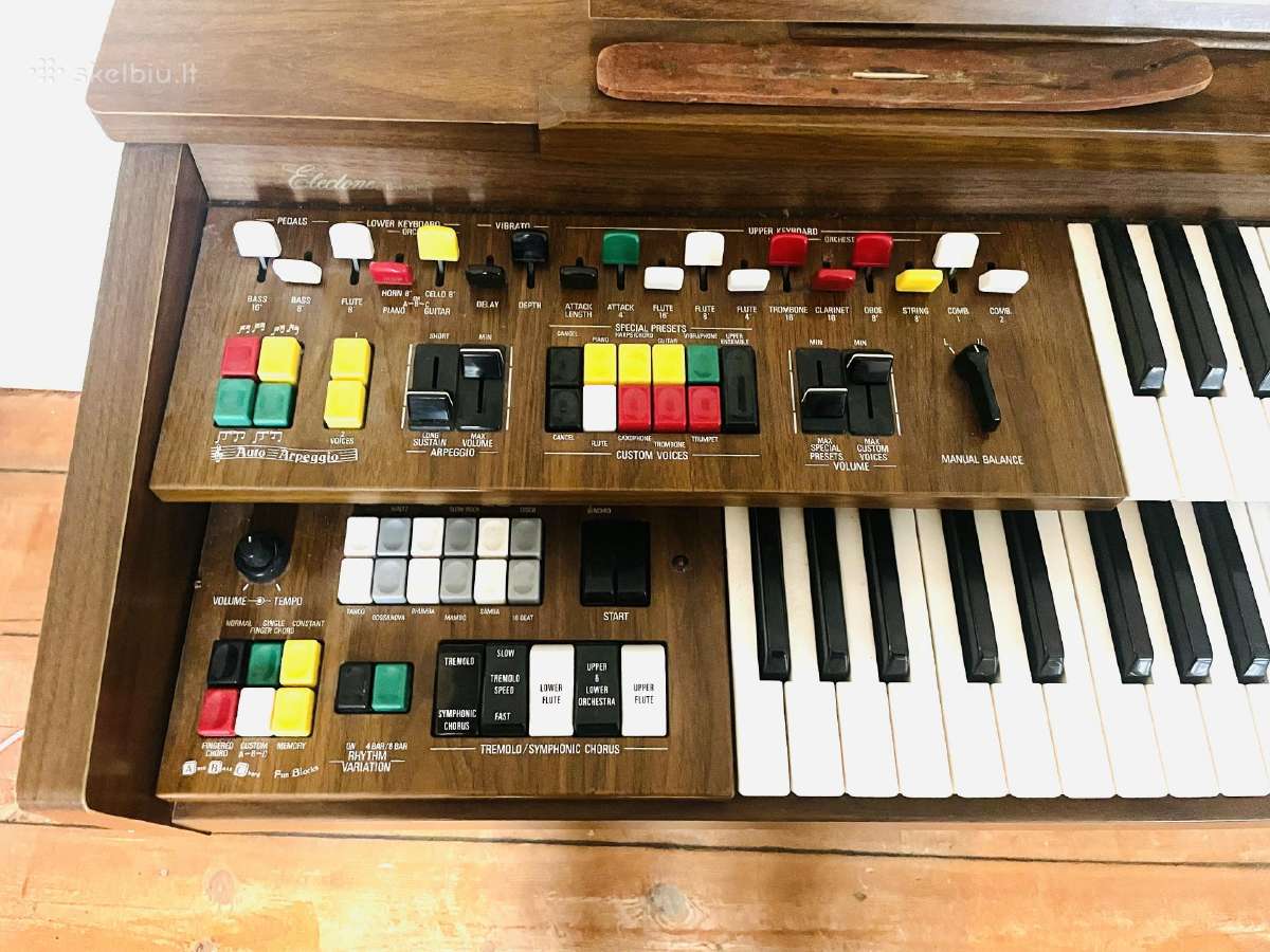 Yamaha Electone vargonai - nuotraukos Nr. 4