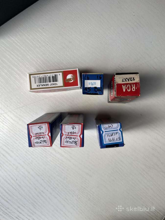 Lempos 300b, 274b, 12ax7, 845 - nuotraukos Nr. 4