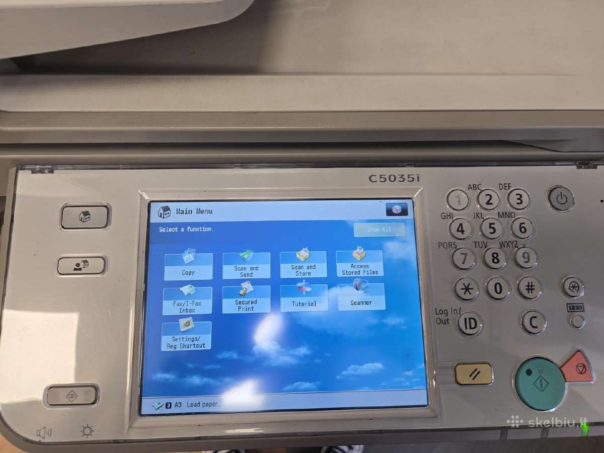 Ofisinis spausdintuvas Canon C5035i - nuotraukos Nr. 4