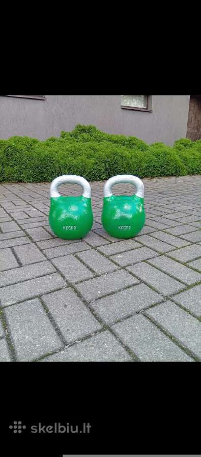 2x24kg./1vnt.60eur.varžybinės vieno gamintojo - nuotraukos Nr. 2