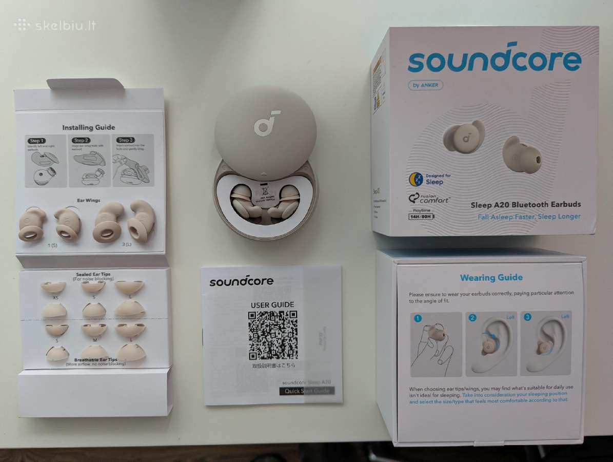 Nenaudotos Soundcore Sleep A20 - nuotraukos Nr. 3