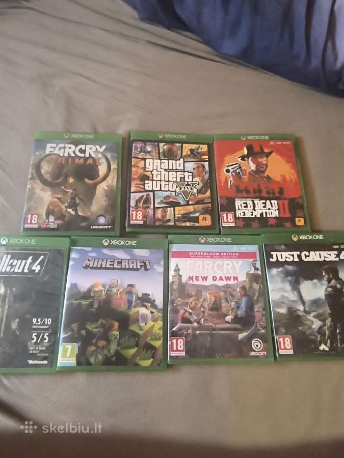 Xbox One S su žaidimais - nuotraukos Nr. 7