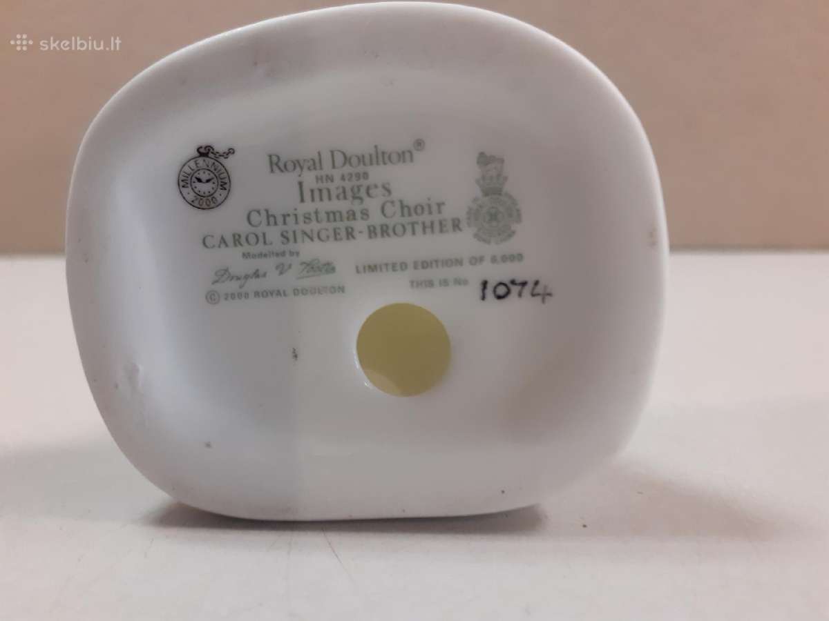 Royal Doulton“ kaulinio porceliano statulėlė ©1074 - nuotraukos Nr. 2
