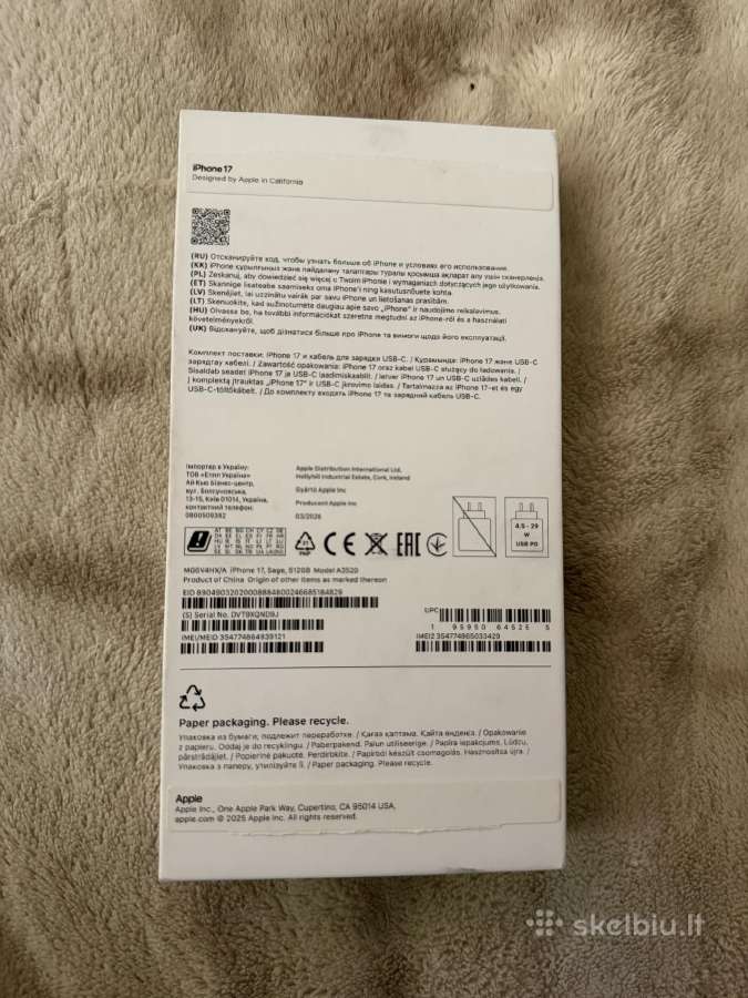 iPhone 17 512gb - nuotraukos Nr. 4