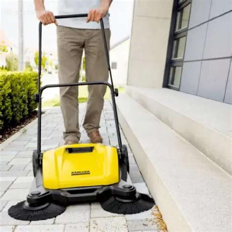 Mechaninė stumdoma šluota Kärcher S 4 Twin, 20 l - nuotraukos Nr. 4
