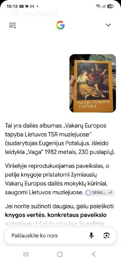 Vakarų Europos tapyba - nuotraukos Nr. 5