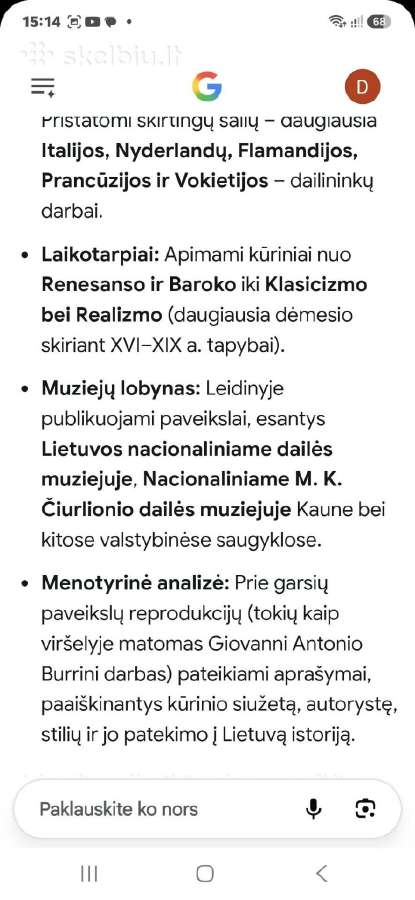 Vakarų Europos tapyba - nuotraukos Nr. 7