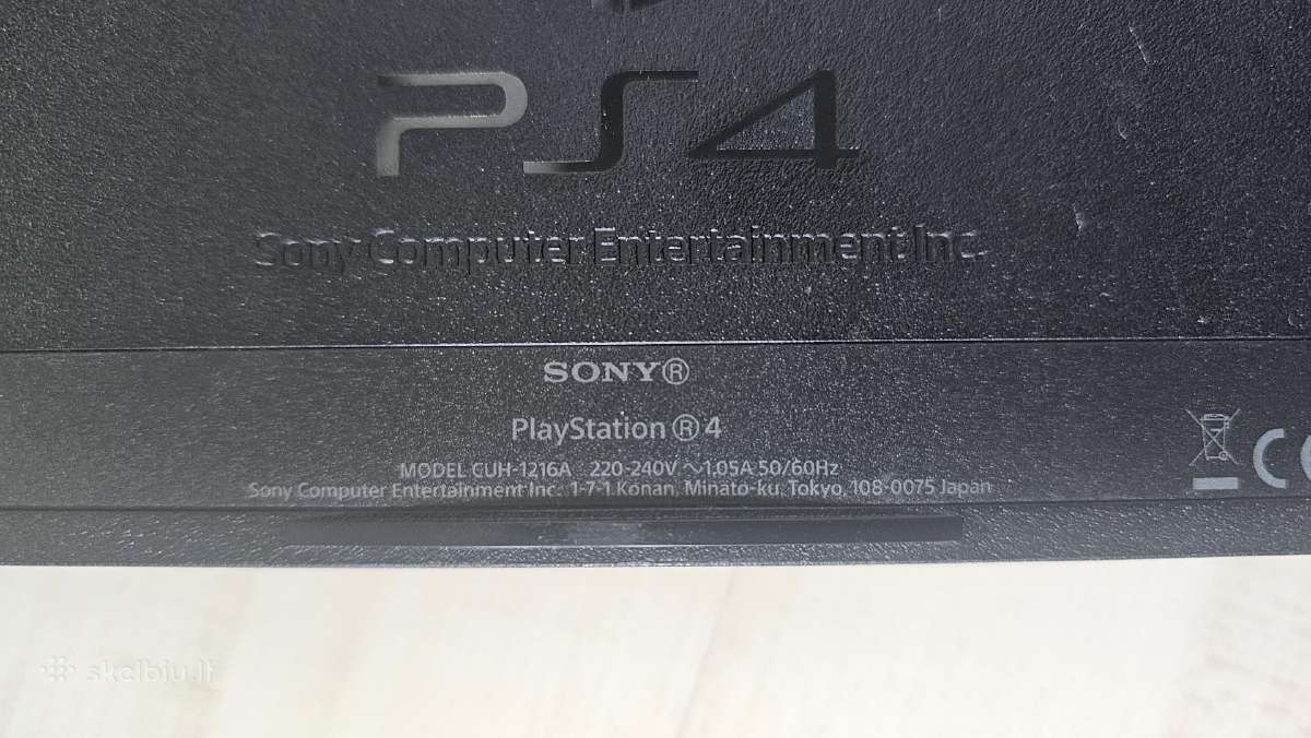Playstation Ps4 500gb Cuh - 1216a - nuotraukos Nr. 4