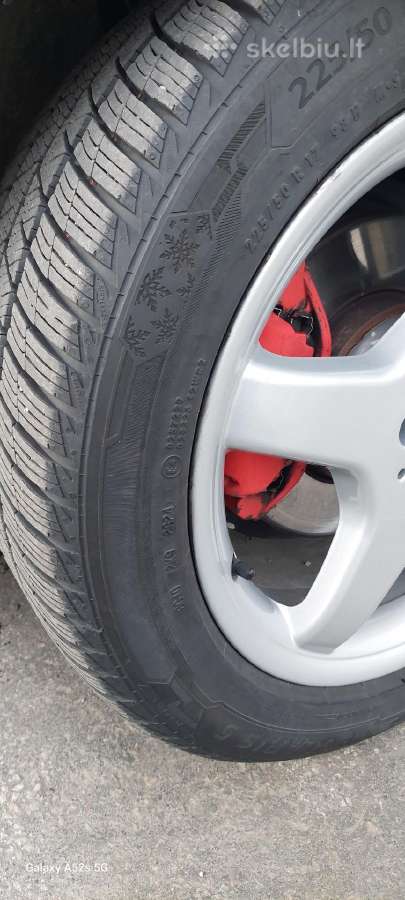 Parduodami Amg R17 lieti ratlankiai su padangom - nuotraukos Nr. 3