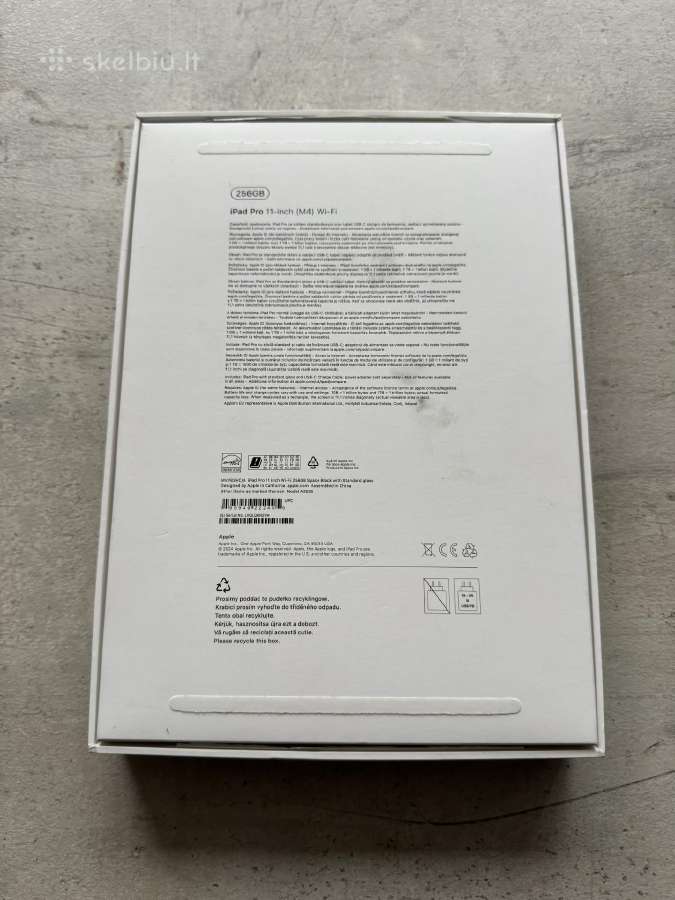 iPad Pro 11" M4 256gb Wi-fi - nuotraukos Nr. 5