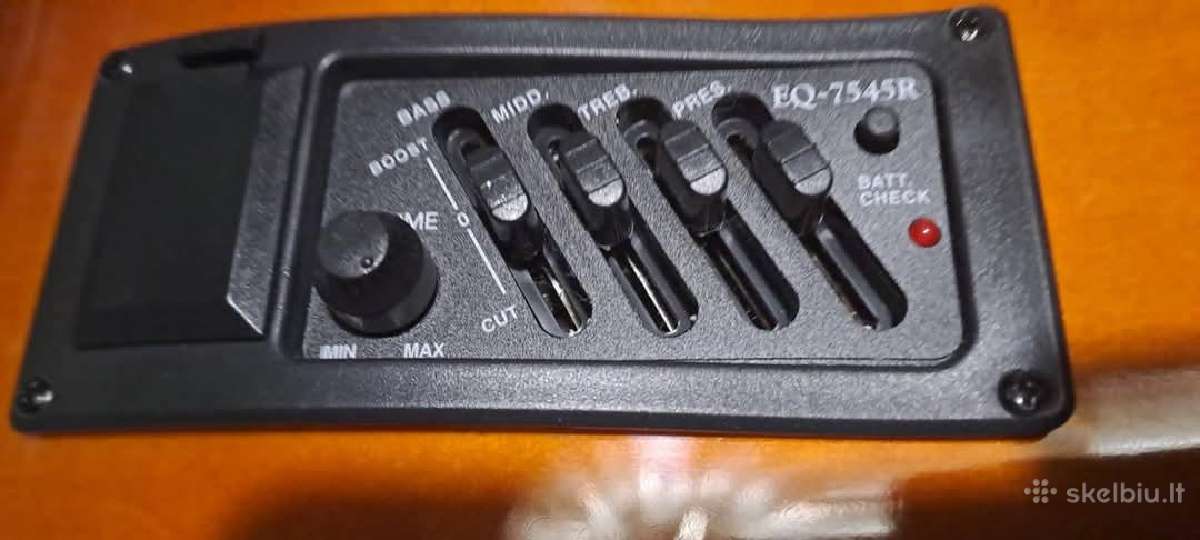 Nauja,elektroakustinė "wondorvood"gitara. - nuotraukos Nr. 3