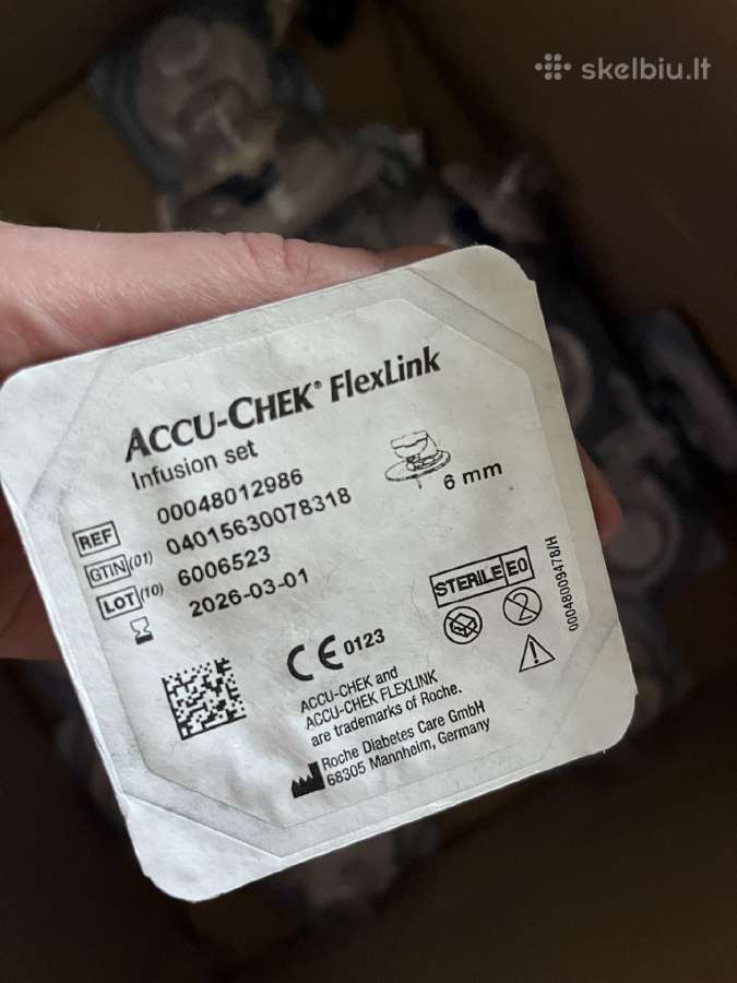 Accu Chek Flexlink Cannula infuz. sistemos adata - nuotraukos Nr. 5