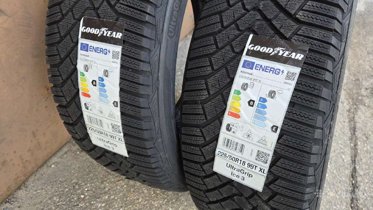 Naujos R18 padangos Goodyear Ultra Grip Ice 3 - nuotraukos Nr. 2