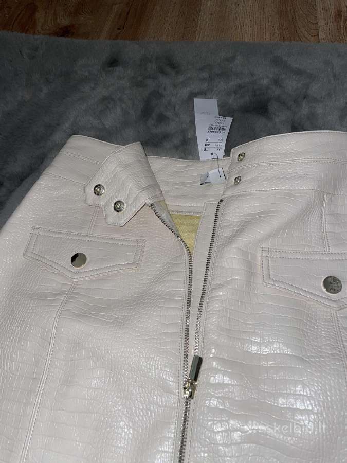 Naujas Topshop odinis sijonas - nuotraukos Nr. 3