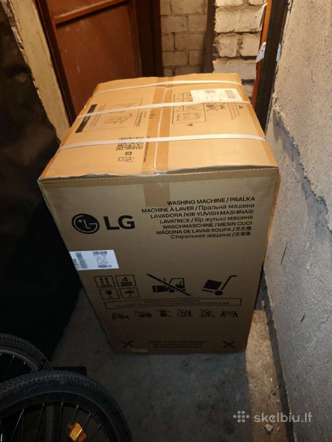 Visiškai nauja LG skalbimo mašina 7 kg, A klases - nuotraukos Nr. 2