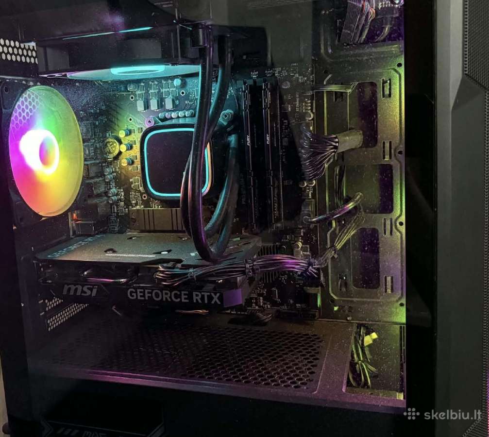 Gaming Pc Ddr5 i5 13400f ir rtx 4060ti - nuotraukos Nr. 2