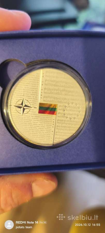 20€ Moneta, skirta Nato narystei pažymėti - nuotraukos Nr. 2
