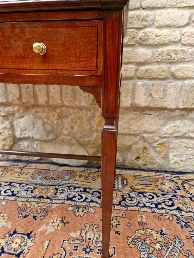 Vintažinis Art Nouveau raudonmedžio sekreteras - nuotraukos Nr. 7