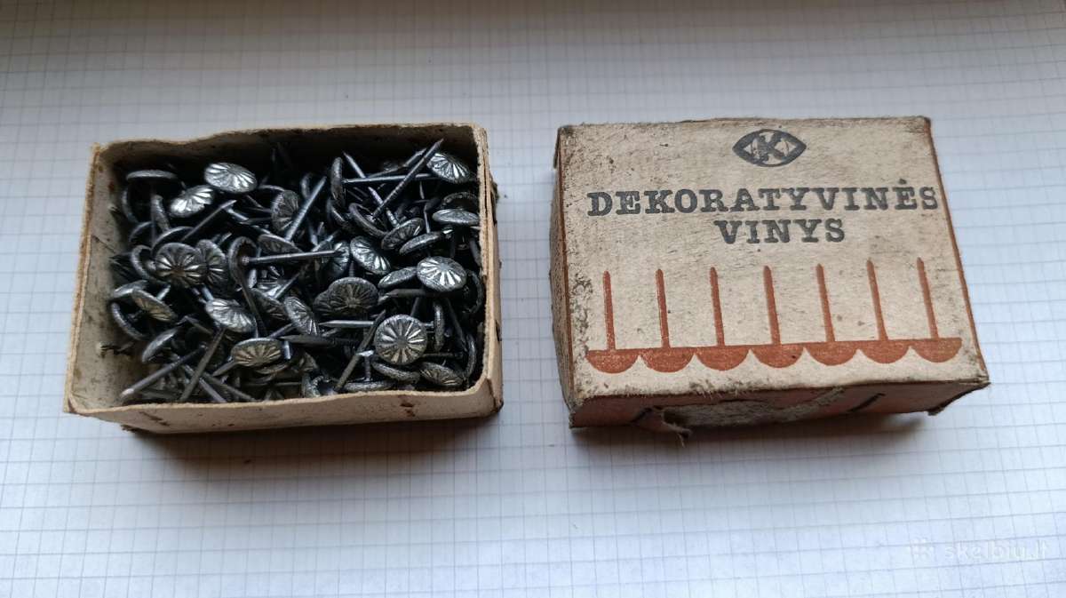 Dekoratyvinės vinys - nuotraukos Nr. 4