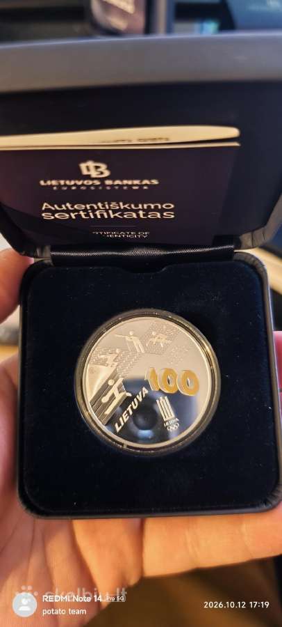 20€ Moneta, skirta Paryžiaus olimpinėms žaidynėms - nuotraukos Nr. 3