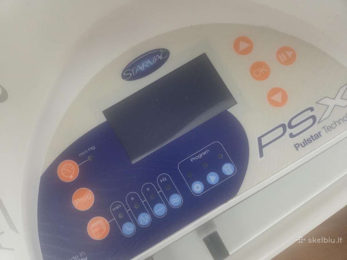 Limfodrenažo aparatas Starvac Psx Pulstar Technol - nuotraukos Nr. 2