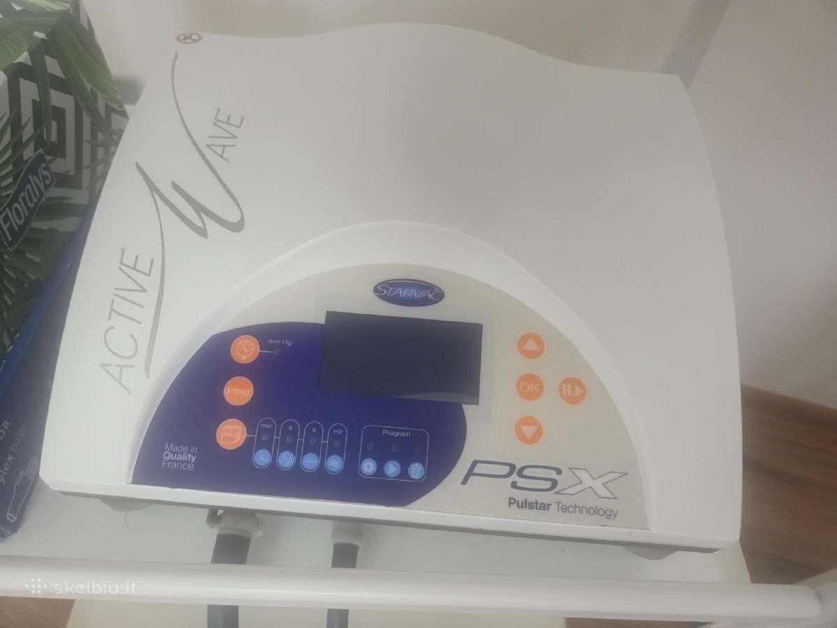 Limfodrenažo aparatas Starvac Psx Pulstar Technol - nuotraukos Nr. 3