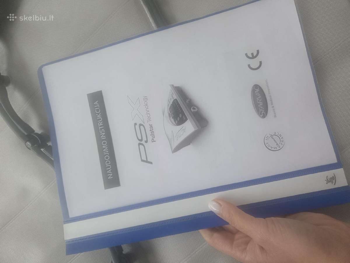 Limfodrenažo aparatas Starvac Psx Pulstar Technol - nuotraukos Nr. 12